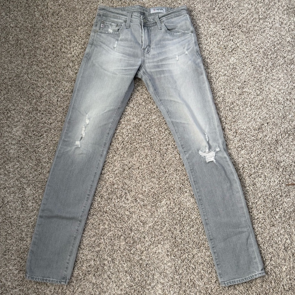 AG Jeans The Tellis in Gray Wash Size 28